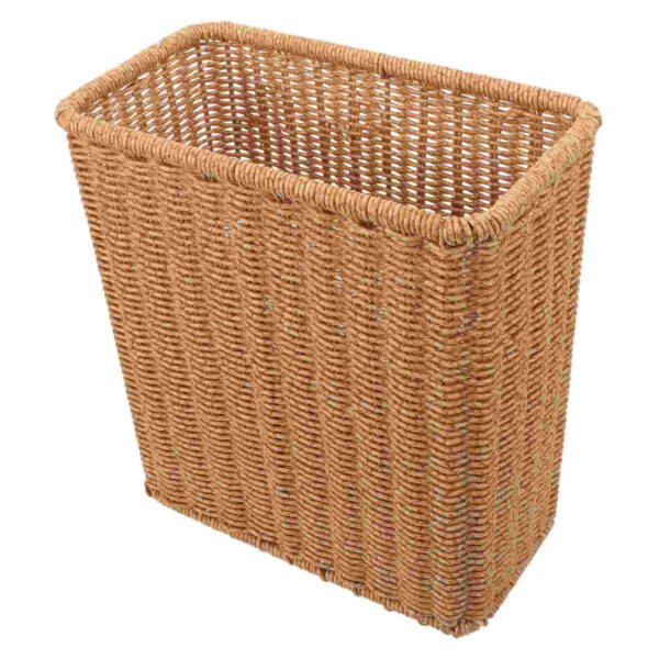 Corbeille à papier en rotin