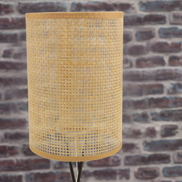 Petit abat-jour rotin pour lampe sur pied élégant et durable